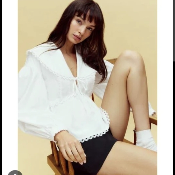 Reformation Renna White Top - Picture 3 of 6